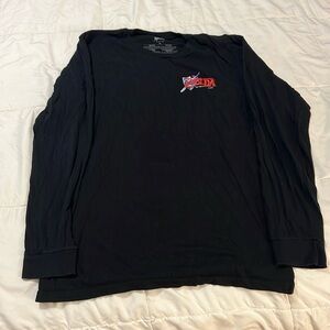 Long sleeve black Legend of Zelda shirt
